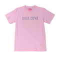 Rhinestoned Diva Dyke Baby Tee