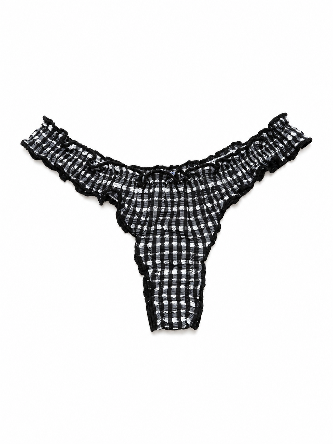 Get Me Wet Thong Bikini Bottom - Summer Eclipse